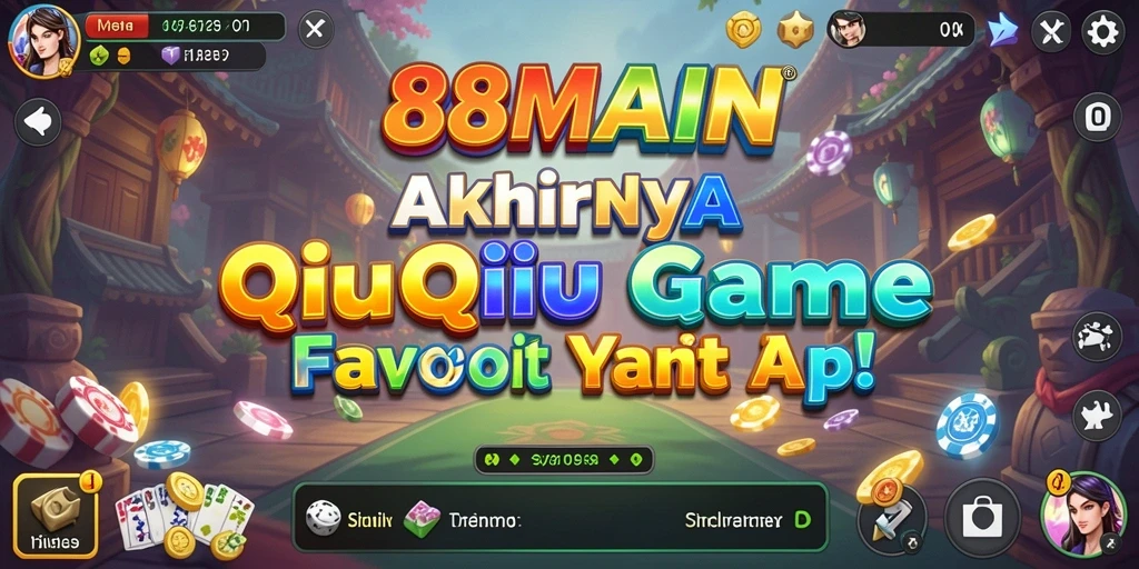 Tampilan gameplay QiuQiu yang menarik di 88MAIN.