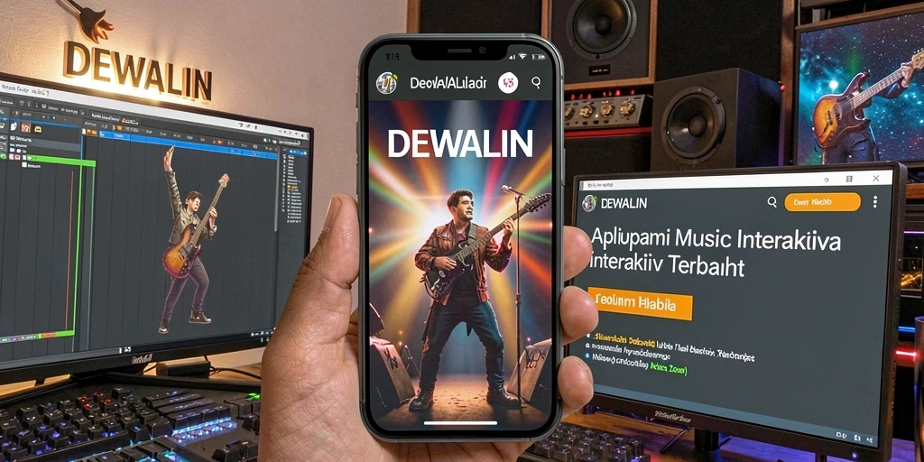 Tangkapan layar gameplay DEWALIN yang menyenangkan dan interaktif.
