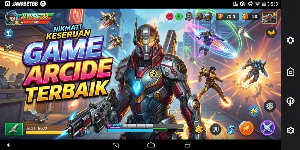 Tampilan seru gameplay JAWABET88 yang penuh tantangan.