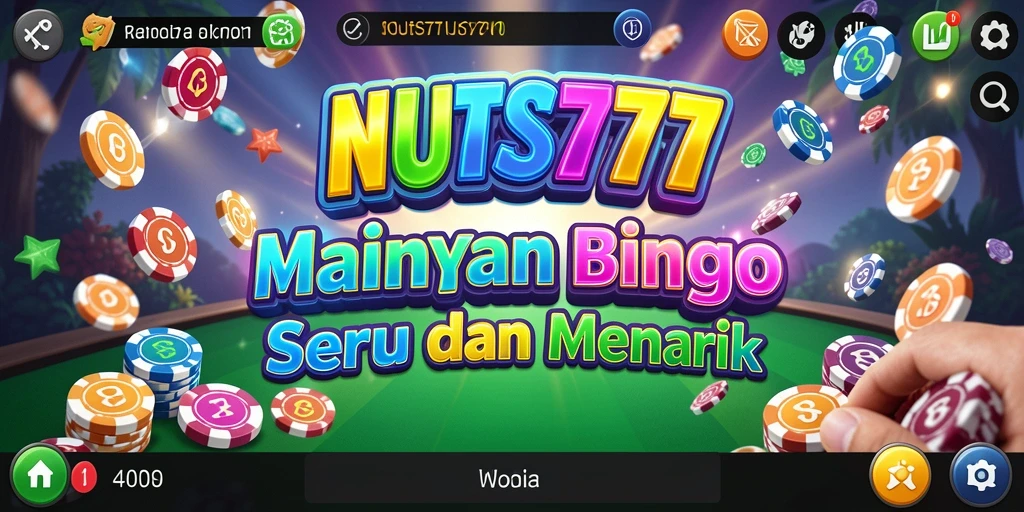 Tampilan menarik dari gameplay Bingo di NUTS777.