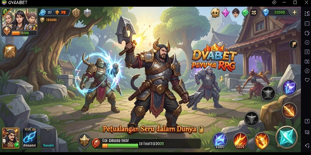 Gameplay seru dan mendalam dalam petualangan RPG OVABET.