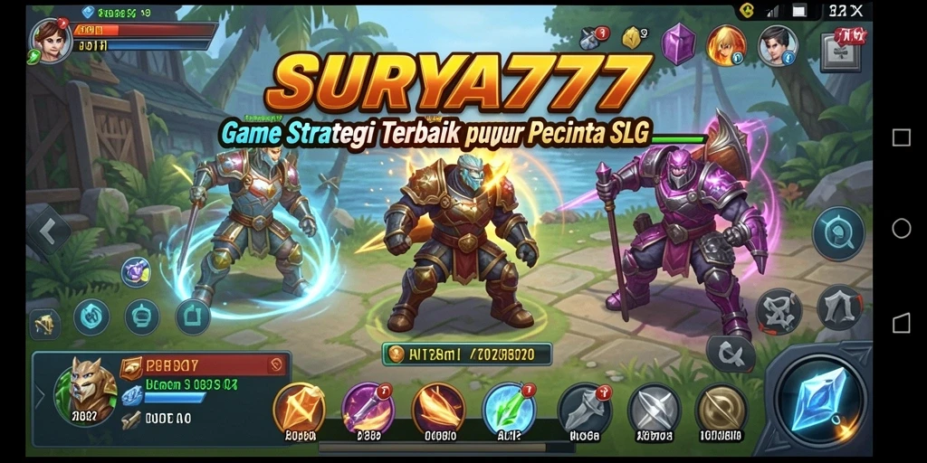 Tampilan gameplay SURYA777 yang menarik dan penuh aksi.